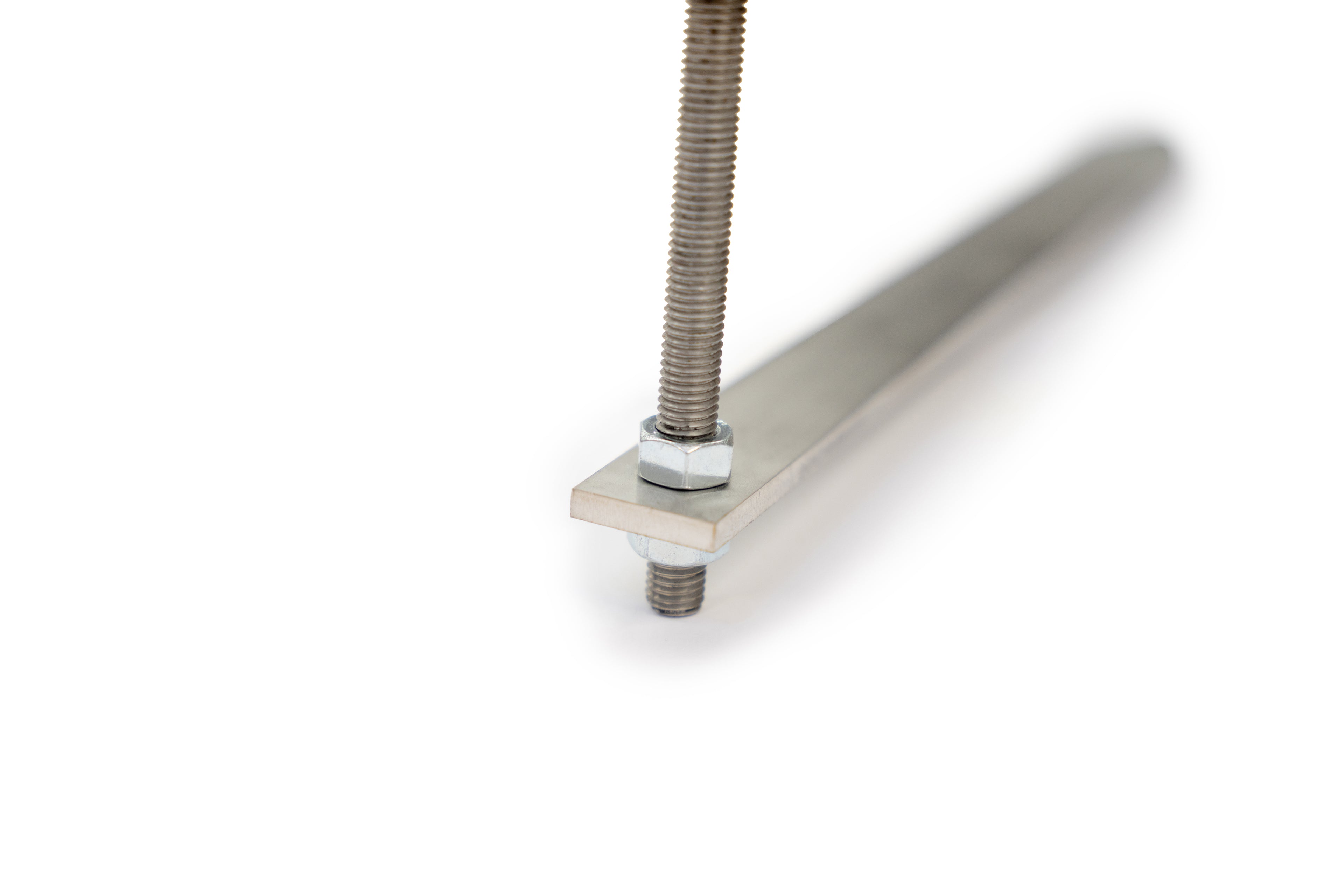 Stainless Steel Rise & Fall Drive In Bracket For 5"/125mm Half Round Cast Iron Gutter