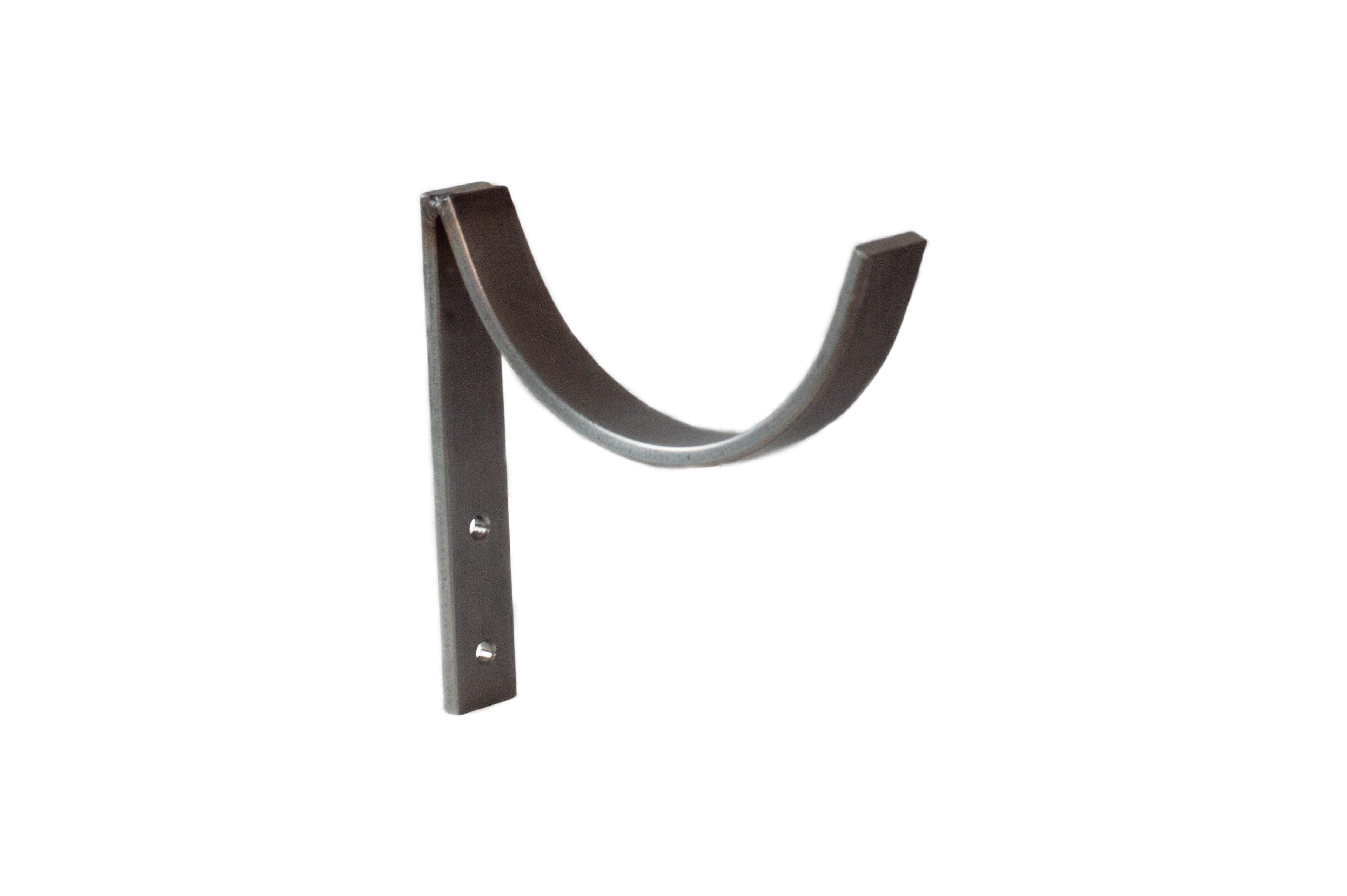 Stainless Steel Metal Gutter Repair Bracket For Half Round Cast Iron Gutter (5"/125mm)