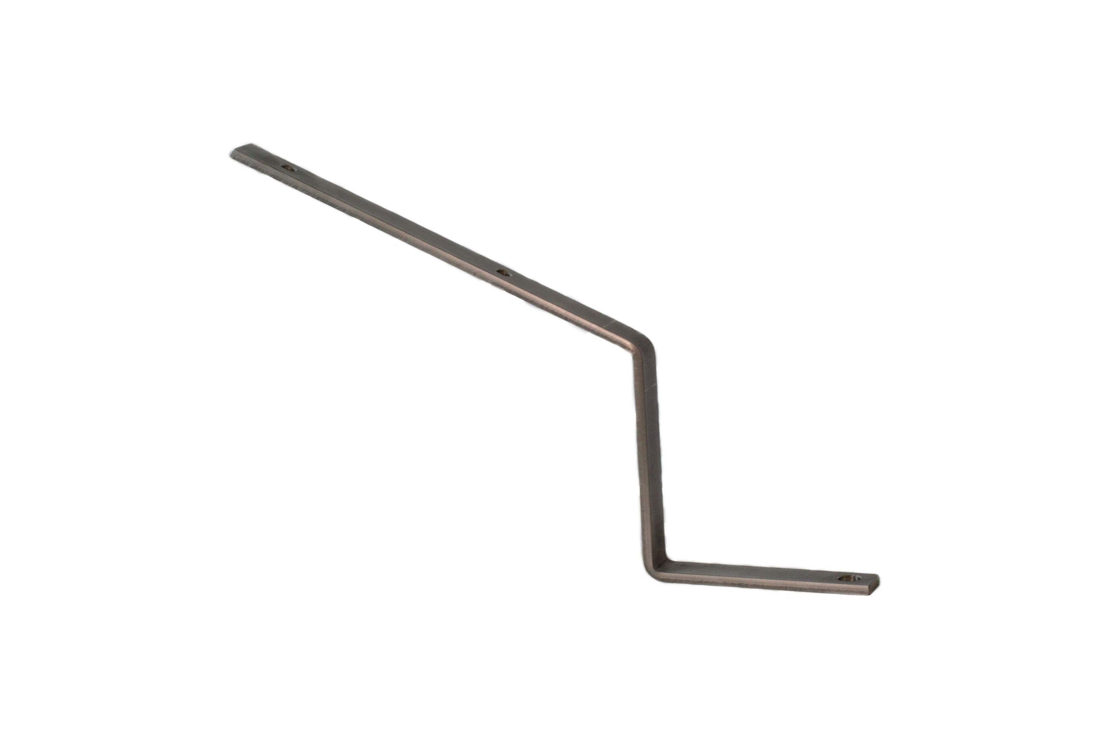 Top Rafter Rise & Fall Stainless Steel Bracket For 6"/150mm Half Round Cast Iron Gutter