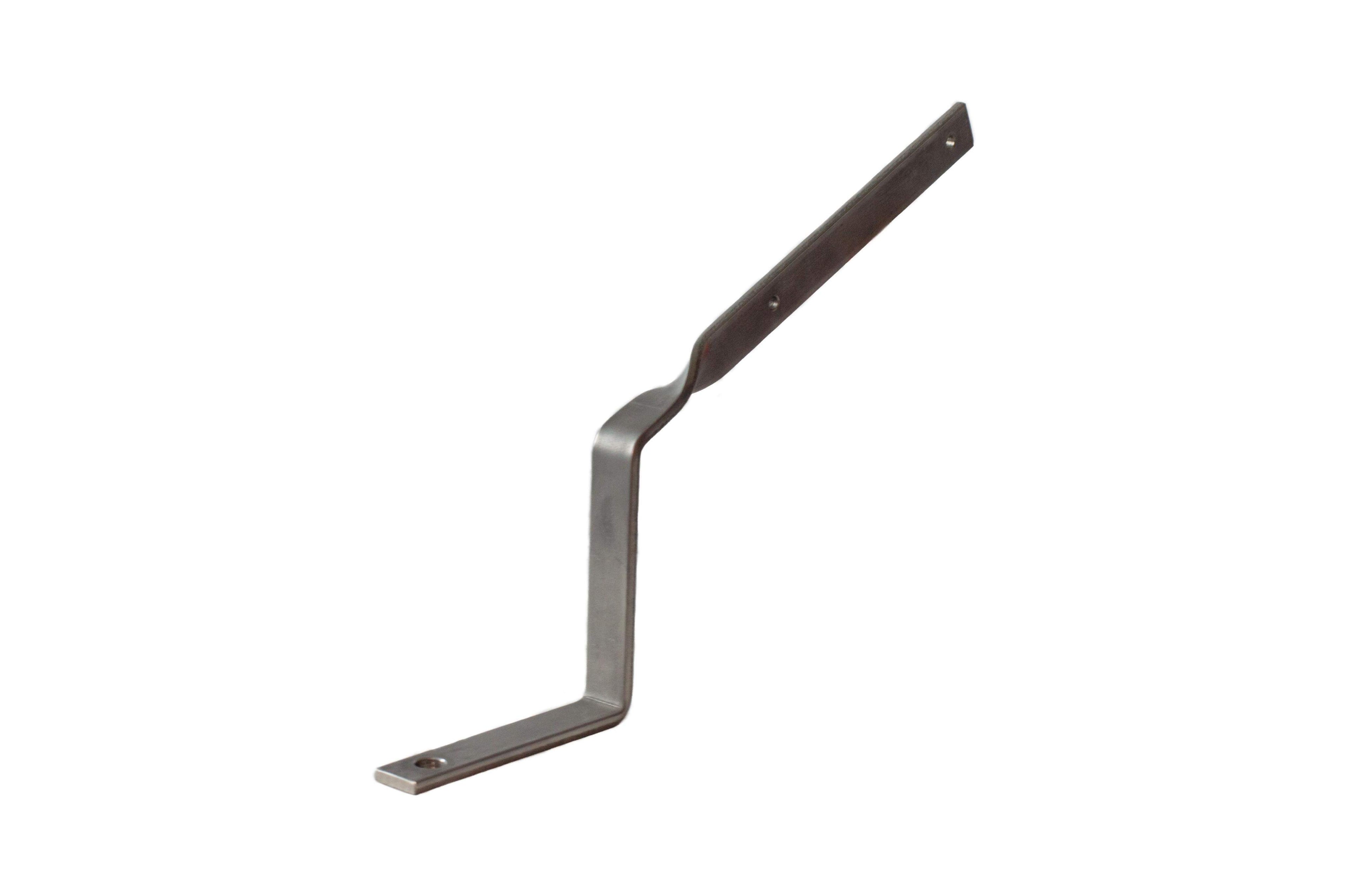 Side Rafter Rise & Fall Stainless Steel Bracket For 6"/150mm Half Round Cast Iron Gutter