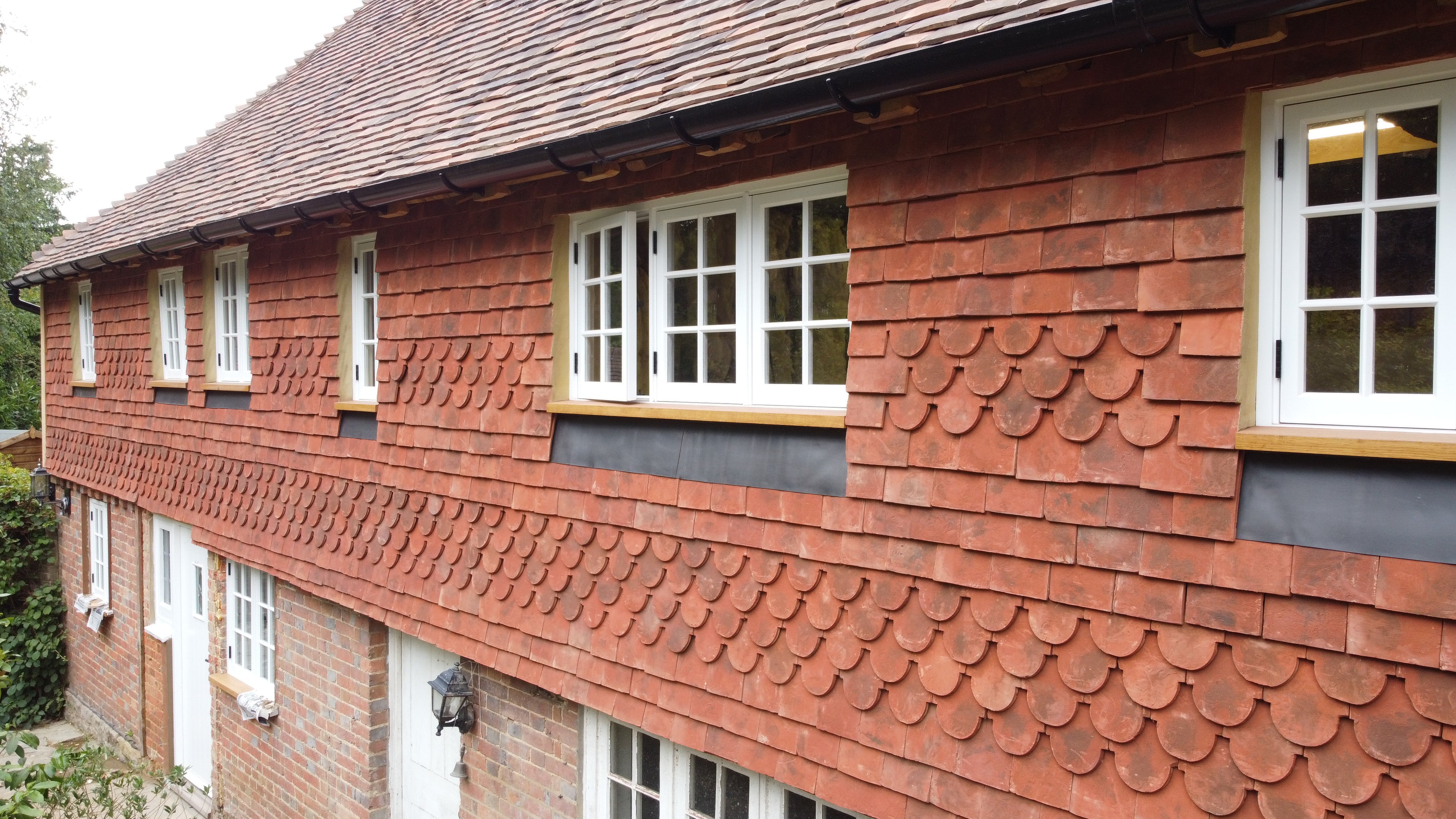 Stainless Steel Metal Gutter Repair Bracket For Half Round Cast Iron Gutter (5"/125mm)